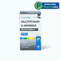 Advanced Formula Multivitamin & Minerals (60 viên) hỗ trợ bổ sung vitamin