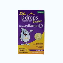 Bổ sung Vitamin D3 Ddrop Kids Hỗ Trợ Hấp Thu Calci Cho Trẻ Từ 1 Tuổi(Chai 2.8ml)