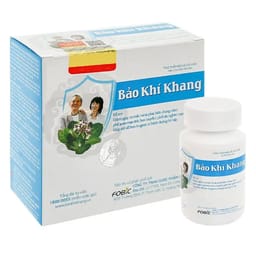 Bảo Khí Khang hỗ trợ các bệnh đường hô hấp hộp 2 lọ x 60 viên