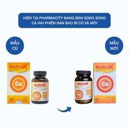 VIÊN UỐNG HỖ TRỢ XƯƠNG, RĂNG CHẮC KHỎE BESTICALX ERGOPHARM 30V