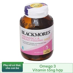 VIÊN UỐNG HỖ TRỢ PHỤ NỮ MANG THAI VÀ CHO CON BÚ BLACKMORES PREGNANCY & BREAST - FEEDING GOLD 60V