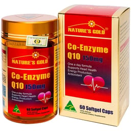 Co-Enzyme Q10 150mg - Viên uống hỗ trợ bảo vệ và duy trì sức khỏe tim mạch(60 viên)