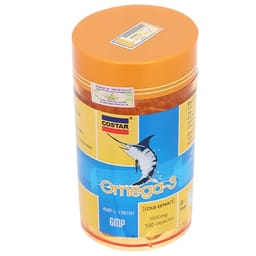 Thực phẩm bảo vệ sức khoẻ: Omega 3 lọ 100 viên