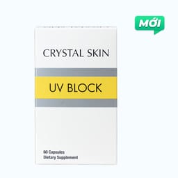 CRYSTAL SKIN UV BLOCK TPBVSK Hỗ Trợ Bảo Vệ Da (Hộp 60 Viên)