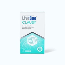LIVESPO CLAUSY 25 ỐNG X 5ML - BÀO TỬ LỢI KHUẨN KHÁNG ĐA KHÁNG SINH