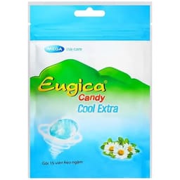 Eugica Candy Cool Extra gói 15 viên