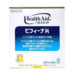 Health Aid Bifina R (Hộp 60 gói) bổ sung men vi sinh hỗ trợ tiêu hóa