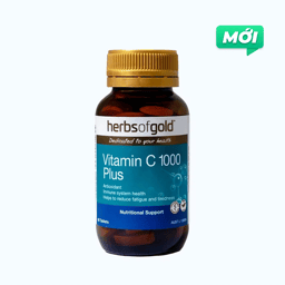 HERBS OF GOLD Vitamin C 1000 Plus Bổ Sung Vitamin C (Lọ 60 Viên)