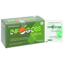 BỘT HÒA TAN GIÚP GIẢM TÁO BÓN INFOGOSS IAP 30 GÓI