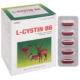 L-Cystin B6 làm đẹp da, tóc, móng hộp 60 viên