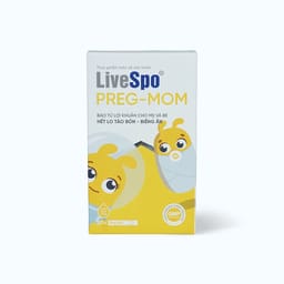 LIVESPO PREG-MOM 20 ỐNG X 5ML - BÀO TỬ LỢI KHUẨN CHO MẸ VÀ BÉ