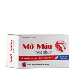 VIÊN UỐNG HỖ TRỢ GIẢM MỠ MÁU TÂM BÌNH 5X12