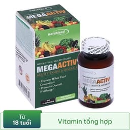Mega Activ Whole Food Multivitamin hộp 60 viên