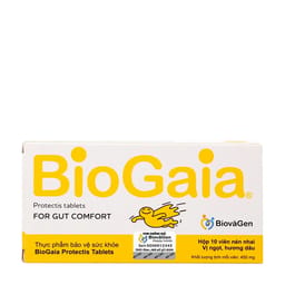 Men vi sinh BioGaia Protectis (10 viên) bổ sung lợi khuẩn hỗ trợ tiêu hóa