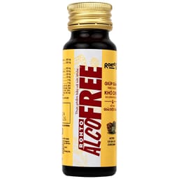 Dung dịch Alcofree giảm các triệu chứng khó chịu do uống rượu bia (10 chai x 50ml)