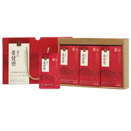 Thực phẩm bảo vệ sức khỏe NƯỚC HỒNG SÂM HONGSAMJIN GOLD (Hộp *3 Hộp Nhỏ * 5 Gói 70ml)