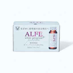 Nước uống Alfe White Program (hộp 10 chai) bổ sung collagen