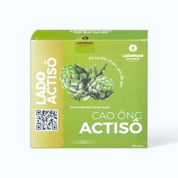 Nước uống Ladophar Lado Actiso (Hộp 10 ống) giúp bảo vệ và giải độc gan