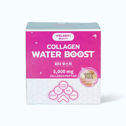 Nước uống Welson Beauty 10x Water Boost (hộp 6 chai) giúp bổ sung collagen