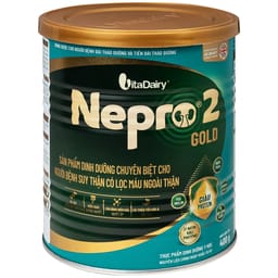 SỮA BỔ SUNG DINH DƯỠNG CHO NGƯỜI BỆNH SUY THẬN NEPRO 2 GOLD VITADAIRY 400G