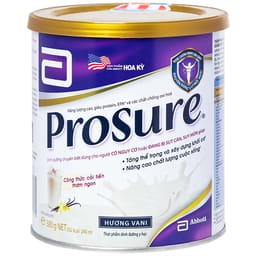 SỮA BỔ SUNG DINH DƯỠNG CHUYÊN BIỆT CHO NGƯỜI ĐANG SỤT CÂN PROSURE ABBOTT 380G