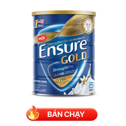 SỮA TĂNG CƯỜNG SỨC KHỎE ENSURE GOLD STRENGTHPRO HƯƠNG VANI 800G