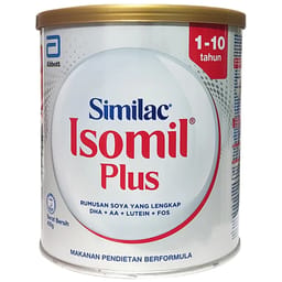 SỮA CẢI THIỆN HỆ TIÊU HÓA CHO TRẺ 1 - 10 TUỔI SIMILAC ISOMIL PLUS ABBOTT 400G