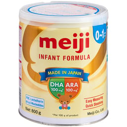SỮA CHO TRẺ 0-12 THÁNG TUỔI MEIJI INFANT FORMULA 800G