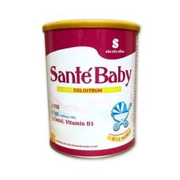 Bột sữa non Sante Baby nâng cao sức đề kháng cho trẻ từ 0 Đến 12 Tháng Tuổi (400g)