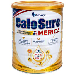SỮA TĂNG CƯỜNG MIỄN DỊCH VÀ SỨC KHOẺ TIM MẠCH VITADAIRY CALOSURE AMERICA 800G