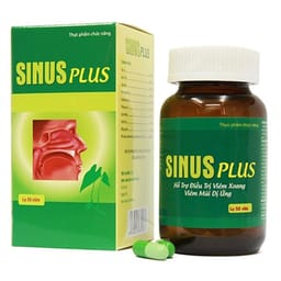 Sinus Plus - Hỗ trợ giảm viêm xoang, viêm mũi dị ứng hiệu quả