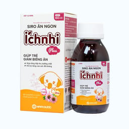 SIRO GIÚP TRẺ ĂN NGON ÍCH NHI PLUS NAM DƯỢC 100ML