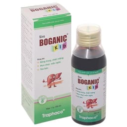Siro Boganic Kid (Chai 100ml) giúp thanh nhiệt và hỗ trợ giảm táo bón