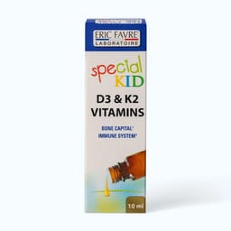 Siro Special Kid K2+D3 (Chai 10ml) giúp hỗ trợ hấp thu canxi cho trẻ