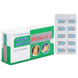 TÊ NHỨC CHÂN TAY BẢO NGUYÊN HTP 3X10