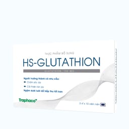 Thực phẩm bổ sung HS-GLUTATHION Glutathion 100mg (Hộp 30 viên)