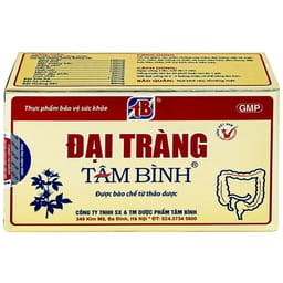VIÊN UỐNG GIẢM VIÊM ĐẠI TRÀNG TÂM BÌNH 5X12