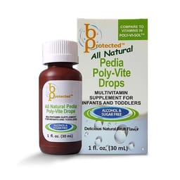 Thực phẩm bảo vệ sức khỏe All Natural Pedia Poly Vite Drops - Vitamin tổng hợp cho trẻ em (30ml)