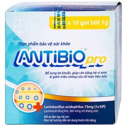 ANTIBIO PRO BAYER 20 GÓI X 1G