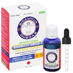 DUNG DỊCH UỐNG HỖ TRỢ BỔ NÃO BIOAMICUS OMEGA-3 30ML