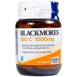 VIÊN UỐNG HỖ TRỢ TĂNG CƯỜNG SỨC KHỎE BLACKMORES BIO C 1000MG 31V