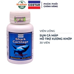 Costar Blue Shark Cartilage (Lọ 30 viên) giúp tăng cường dịch khớp
