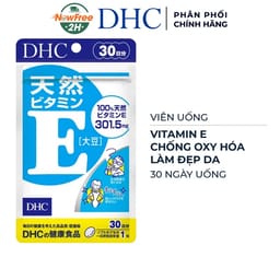 Thực Phẩm Bảo Vệ Sức Khỏe DHC Natural Vitamin E (Soybean)