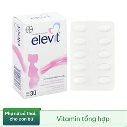 VITAMIN TỔNG HỢP ELEVIT BẦU BAYER 3X10