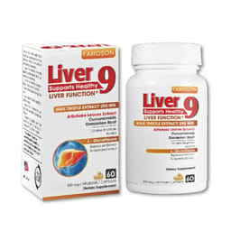 Thực phẩm bảo vệ sức khỏe Faroson Liver 9 (30 viên)