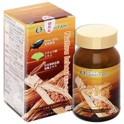 Thực phẩm bảo vệ sức khỏe Genki Fami Nattoichou hộp 90 viên
