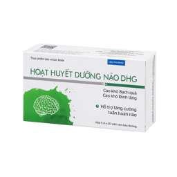 Thực phẩm bảo vệ sức khỏe Hoạt Huyết Dưỡng Não DHG (100 viên)
