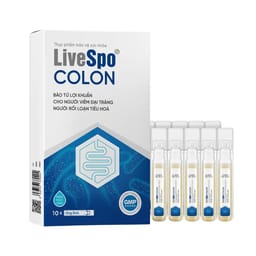 LIVESPO COLON 20 ỐNG X 5ML - BÀO TỬ LỢI KHUẨN CHO NGƯỜI VIÊM ĐẠI TRÀNG