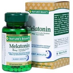 MELATONIN 5MG NATURES BOUNTY 60V