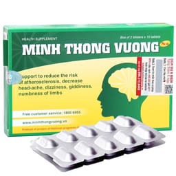 Thực phẩm bảo vệ sức khỏe Minh Thông Vương New (20 viên)